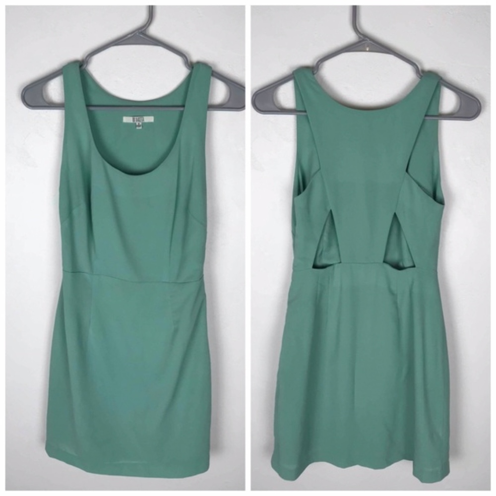 BB Dakota Mint Green Cut Out Dress - Picture 4 of 4